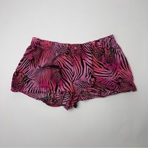 Aeropostale Zebra Print Pajama Shorts – Size M